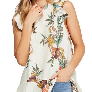 Free People Tulum Dreams Linen Top